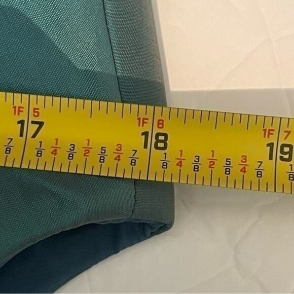 WTOO by Watters & Watters Iridescent Teal Mermaid  Party Dress NWOT Size 12 - Picture 12 of 13